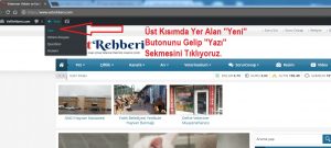 Yazı Ekleme Rehberi